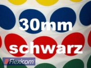 Geweberonden, schwarz