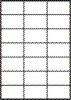 PET Farblaser - Etiketten  70,0 x 42,3 mm, 100 Blatt