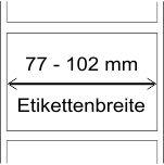77 - 102 mm Breite