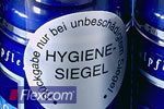 FX4010B Sicherheitssiegel, Hygiene, Papier, 40 mm rund