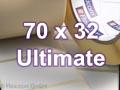 Zebra Rollenetiketten, Format 70 x 32 mm, Z-Ultimate 3000T White